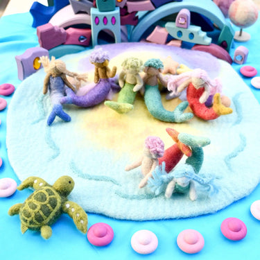 Tara Treasures Mermaid Cove Play Mat Playscape