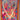 Abstract artwork with colorful patterns and shapes in a frame.