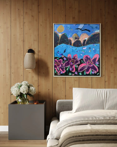 BETWEEN THE HILLS AND THE HEART, Original Artwork by Kerrie Jacobs