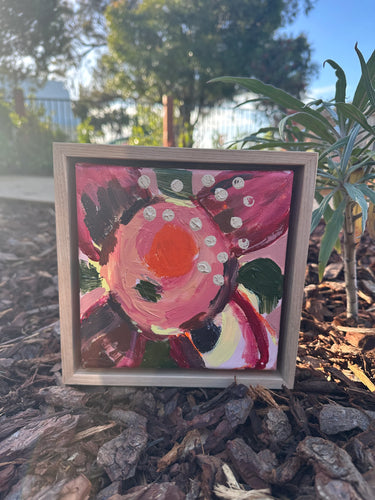 Seaside Lady + Pink Lady, original Artworks by Kerrie Jacobs