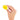Hand holding a small round toy with a face on a white background
