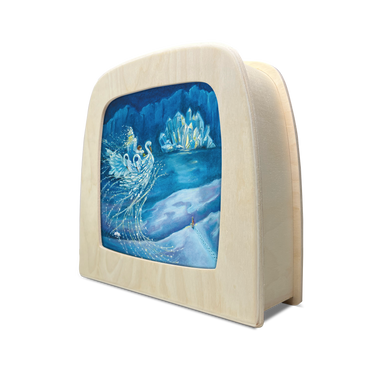 Toverlux Snow Queen silhouette by Kapitein Kalk, second view