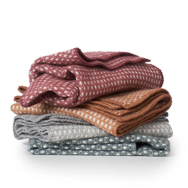 Klippan Knut Baby Wool Blanket - Nougat