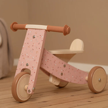 Little Dutch, Wooden Tricycle - Pink