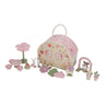 Little Dutch Fairy Garden Fairy House, a 26cm wooden fairy house with a fairy figure and furniture