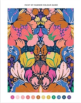 Liberty Paint By Number Kit - Glastonbury