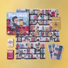 A board game called Postman on a yellow background 