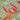 Illustration of two squirrels on a branch with a floral background