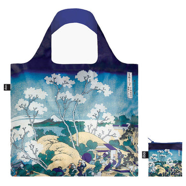 Loqi Katsushika Hokusai Fuji from Gotenyama Recycled Bag - One Size