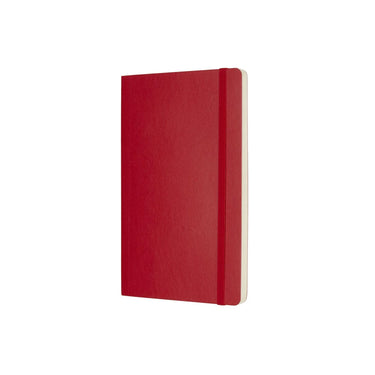 Moleskine A5 Plain Notebook, Scarlet Red