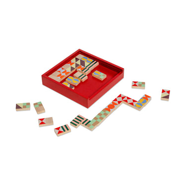 Moma Geo Pattern Dominoes Set