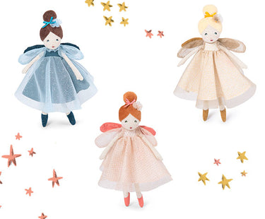 Moulin Roty Il Etait Little Blue Fairy Doll