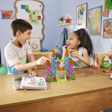 MAGNA-TILES - microMAGS Travel Set Deluxe - 55 Piece