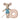 Maileg Beach Mouse, Little Sister with Red Dot Floatie