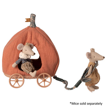 Maileg Pumpkin Carriage for Mouse