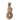 Maileg Rabbit Rattle Set - Cream Peach