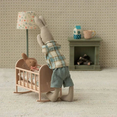 Maileg, Cradle Cot - My Light Rose
