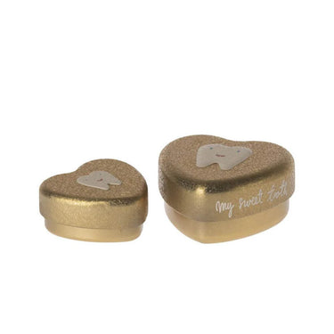 Maileg Tooth Box Set Gold — 2 Pack
