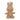 Miffy Corduroy Keychain, Beige 10cm