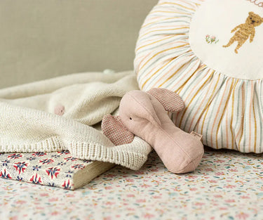Maileg, Lullaby Friends Elephant Rattle - Rose