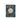 Greeting card with 'I Love You to the Moon & Back' text and moon design on a blue and black background.