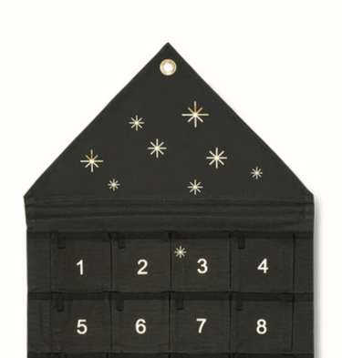 Ferm Living, Star Christmas Calendar - Dark Green