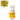 Crocheted bunny toy in a yellow dress with a matching book on a white background