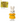 Crocheted bunny toy in a yellow dress with a matching book on a white background