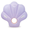 Quut Seashell Float, a 100 × 100 cm vinyl pool float with a see-through window