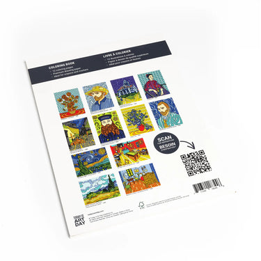 Today Is Art Day: Colouring Book Vincent Van Gogh