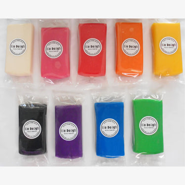 Bio Dough Samplers, 125 grams per pack, 9 flavours available