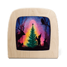 Toverlux Christmas Tree silhouette by Vogel Geluk, 19 × 19 cm tissue-paper transparency
