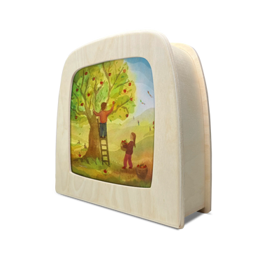 Toverlux Silhouette, Vogel Geluk — Apple Tree
