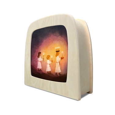 Toverlux Little Lightbearers silhouette by Vogel Geluk, second view