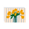Worthwhile Paper Tulips greeting card — front