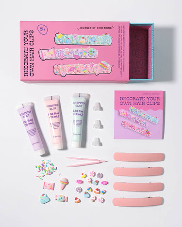 Decorate Your Own Hair Clips - 4 Clips