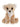 Plush toy lion cub on a white background