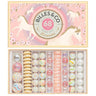 Unicorn-themed cmarble set in a decorative box with 'Billes & Co' branding.