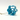 Bio Dough, Fun Flower Shape Cutters in Blue