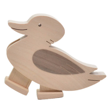 Grunspecht Walking Duck with Track
