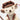 Teddy bear with a brown hat and suspenders on a white background