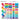 Connetix Bright Mega Pack - 202 toy set contents layout on a white background, showing many colorful magnetic building pieces and a small Connetix box cover.