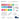 Connetix Ball Run Launcher Pack contents layout on a white background, showing colorful square launcher tiles, white track pieces, metal rings, two round balls, and the product box.