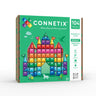 CONNETIX Bright Creative Pack, 104 magnetic tiles in a wide mix of shapes