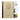 A chalkboard set on a white background, featuring a kraft paper cover with a black spine and a black line-art crest that reads 'Nihon Rikagaku since 1937'. To the right, a white plastic organizer sleeve holds a chalk pen and an orange eraser.