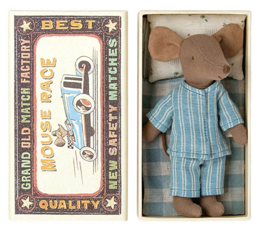 Maileg, Big Brother Mouse in Matchbox - Brown