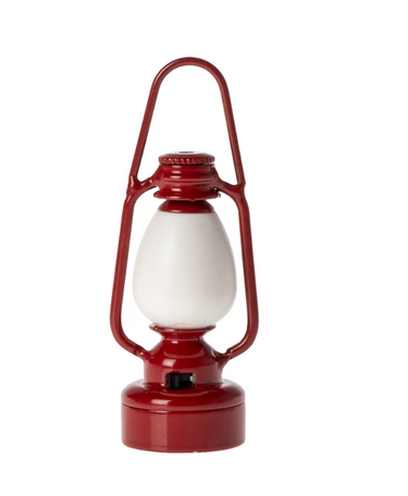 Maileg Vintage Lantern Mouse Red