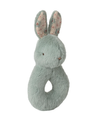 Maileg Rabbit Rattle Set - Mint