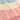Pastel-colored tulle skirt with a gradient from blue to pink.