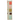 Colorful growth chart hanging on a white background